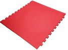детский мягкий пол, красный коврик пазл, толщина 14 мм